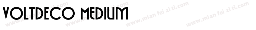 VOLTDECO Medium字体转换